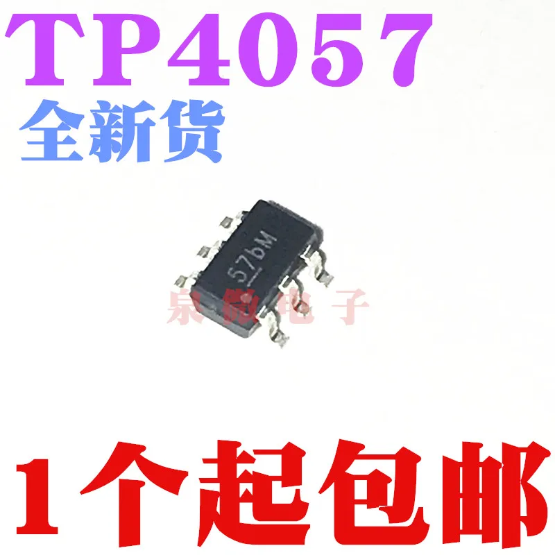 100 шт. 100% новый и оригинальный TP4057 500mA Батарея защита от обратной связи точность 1%