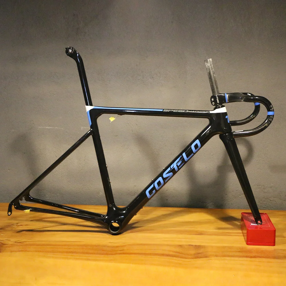Диск Costelo Speedmachine1.0 карбоновая рама для шоссейного велосипеда с рулем рама Bicicleta карбоновая рама для велосипеда