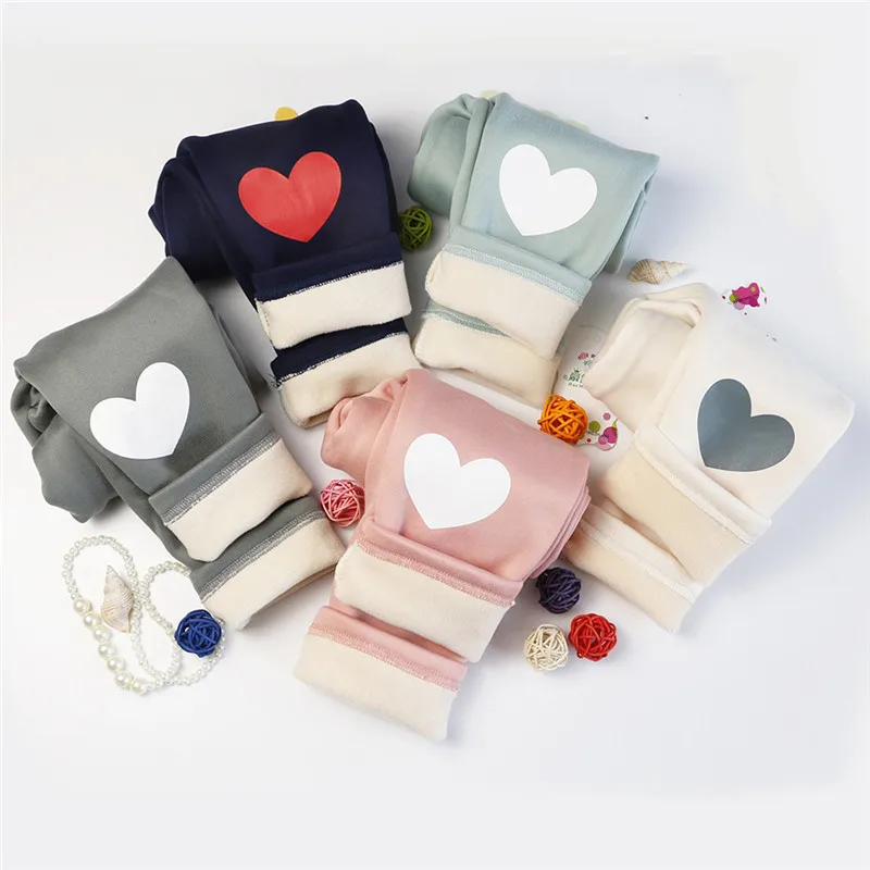 Леггинсы для девочек зимние Бархатные леггинсы малышей детские брюки наряды