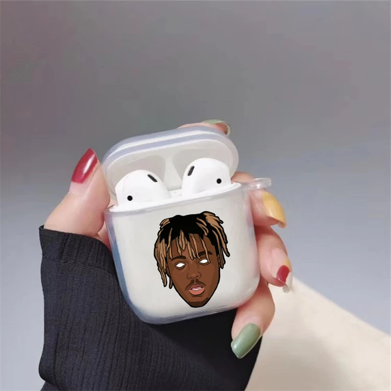 Сок Wrld смерти гонка за любовь чехол для Apple airpods s 1 2 Чистый Мягкий Чехол музыки