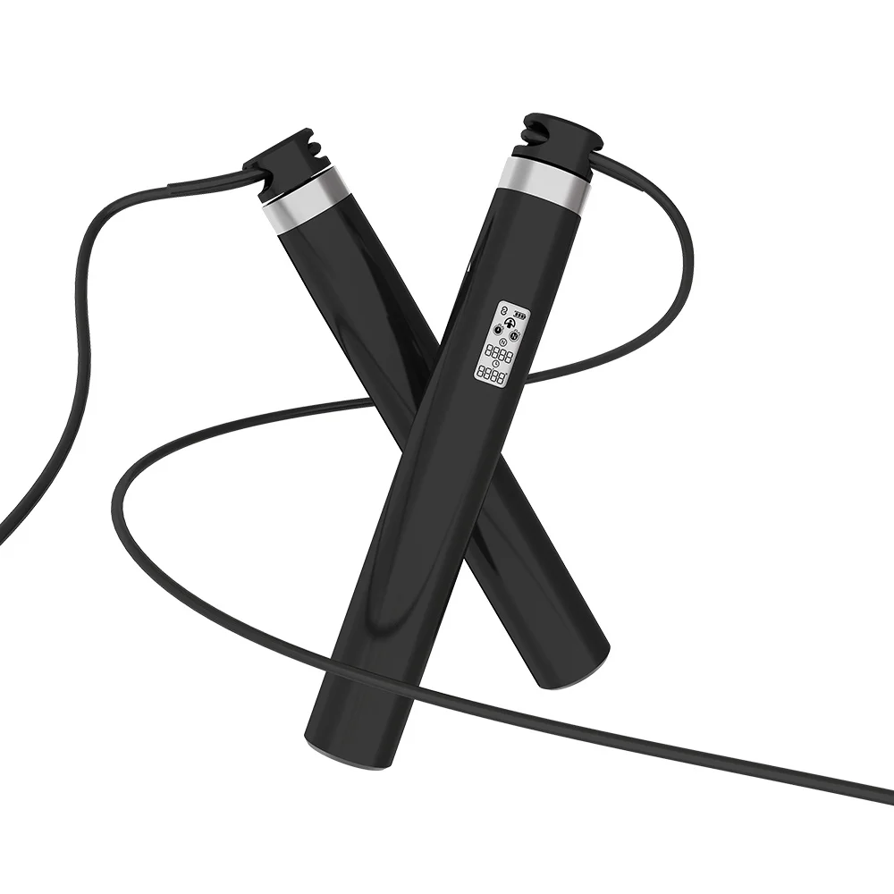 

Smart Jump Rope Fitness Sport Ropes Skipping APP Bluetooth Connection USB Charging Electronic Skipping Rope With Anti-Slip Hand