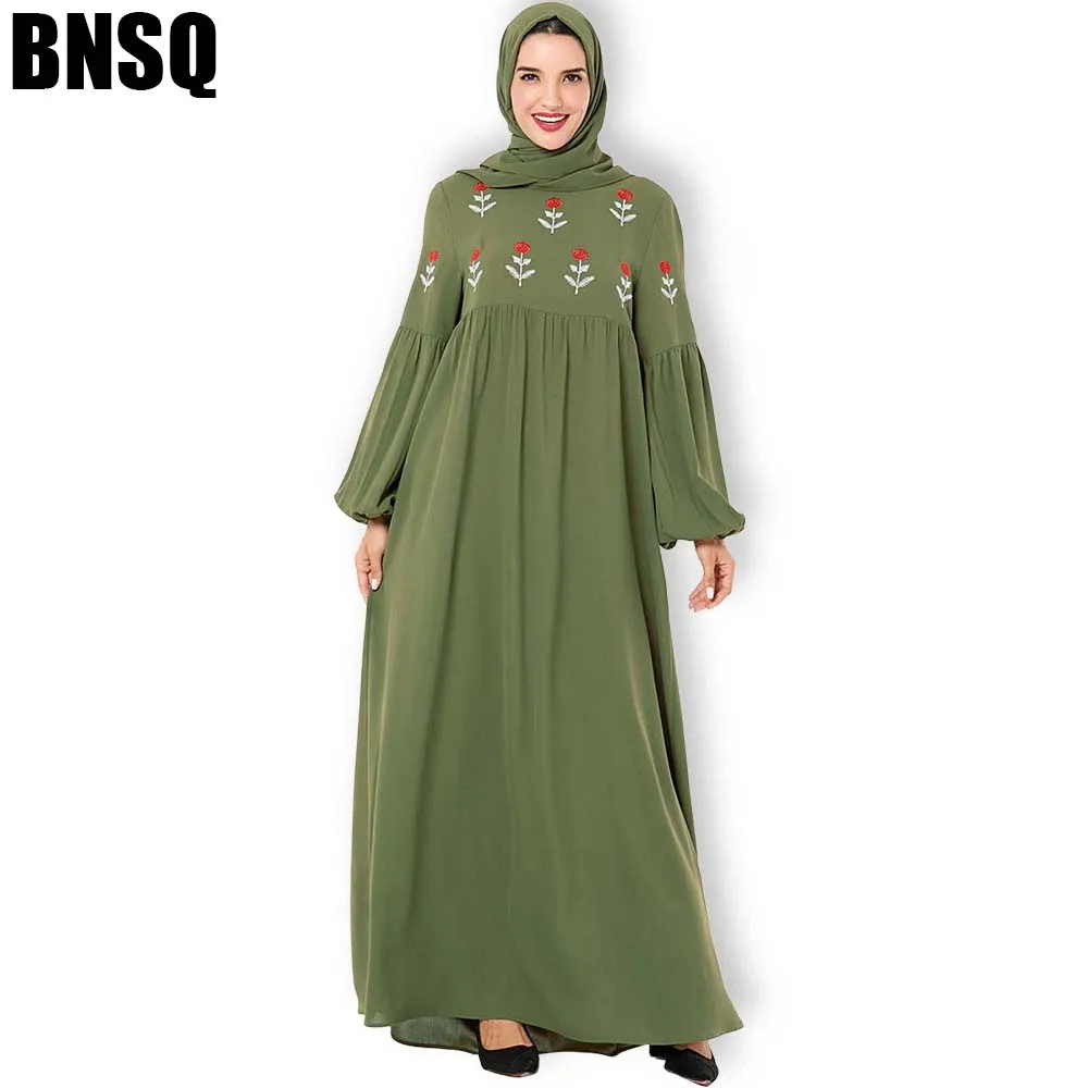 

BNSQ Abaya Dubai Muslim Hijab Dress For Women Moroccan Kaftan Caftan Turkish Dresses Prayer Islamic Clothing Robe Femme Oman