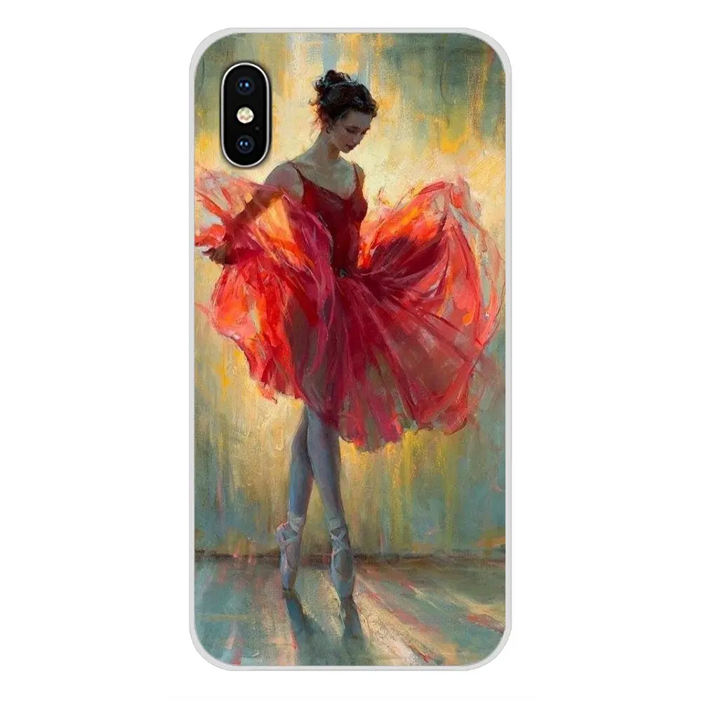 Ballerina girl dancing Accessories Phone Shell Covers For Huawei Y5 Y6 Y7 Y9 Prime Pro GR3 GR5 2017 2018 2019 Y3II Y5II Y6II | Мобильные