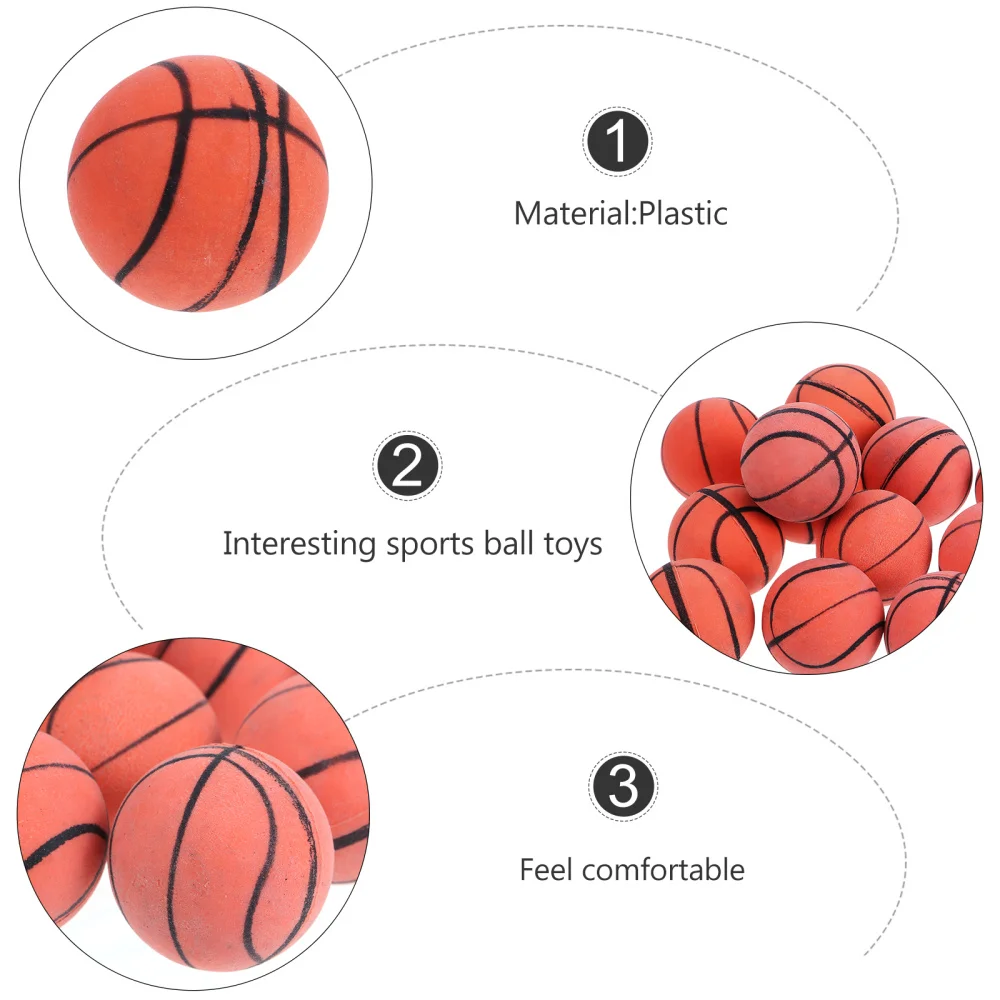 

12pcs Basketball Toys Outdoor Kids Hand Wrist Exercise Mini Basketball Toys