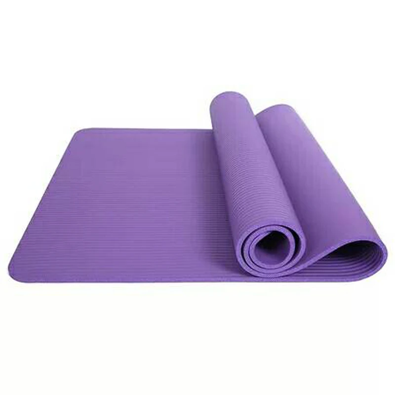 Коврик для йоги начинающих домашний утолщенный нескользящий | Спорт и
