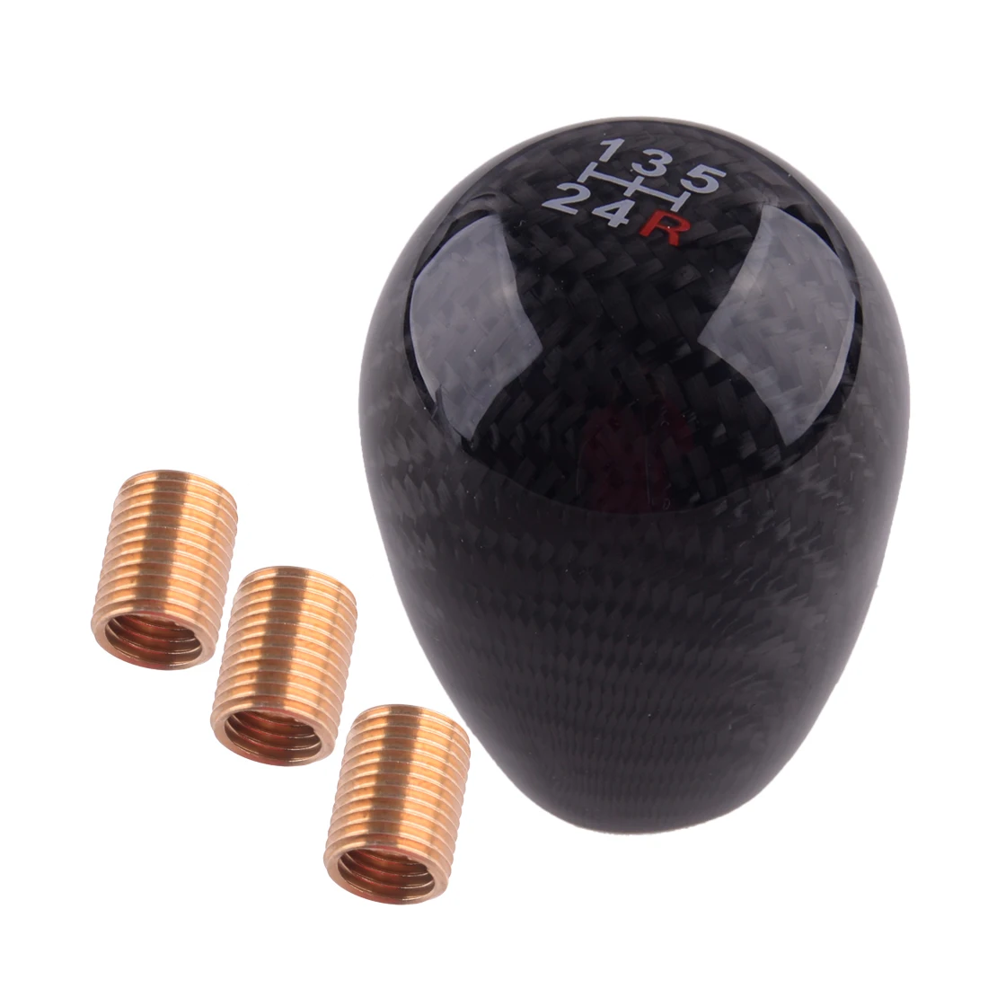 

57 мм 5 Скорость Карбон волокно механической трансмиссией Шестерни переключения M8 M10 M12 Универсальный