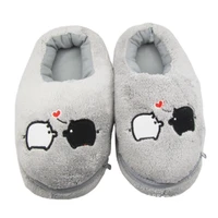 1 pair soft electric heating pad slipper usb foot warmer shoes cute rabbits christmas gift practical safe and reliable plush