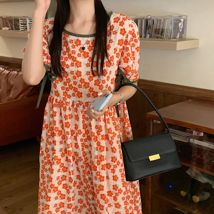 

COIGARSAM Cute Women dress Panelled Dresses Design And Color 9612