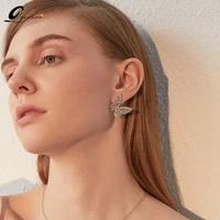 korean style butterfly earrings jewelry brincos orecchini donna accesorios wedding earings pendiente elegant earrings 202