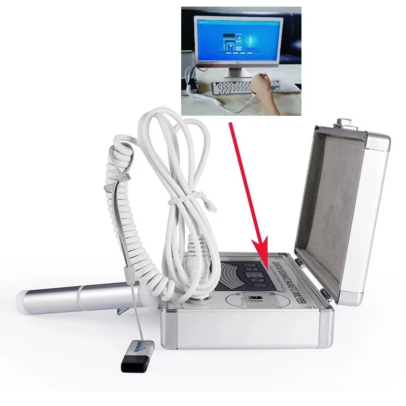 Многоязычный мини-анализатор тела 2021 Новый 10-й сканер анализатор | Красота и