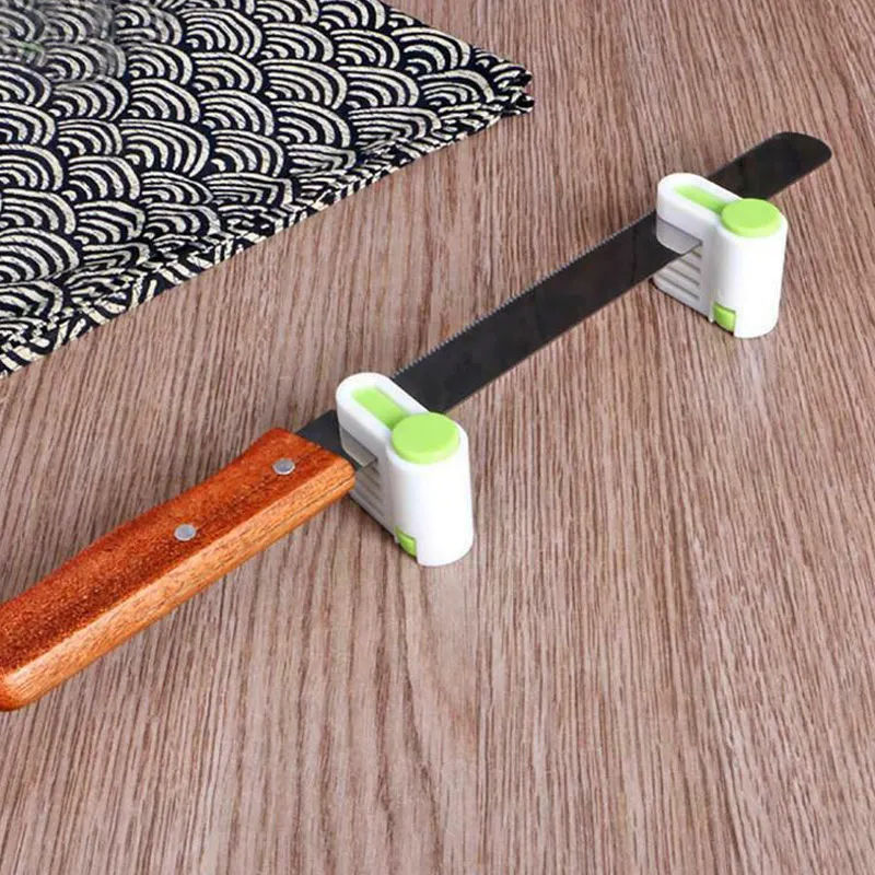 

2 Pcs Cake Slicing Leveler Bread Cutter Slicer Durable Baking Kitchen Tools