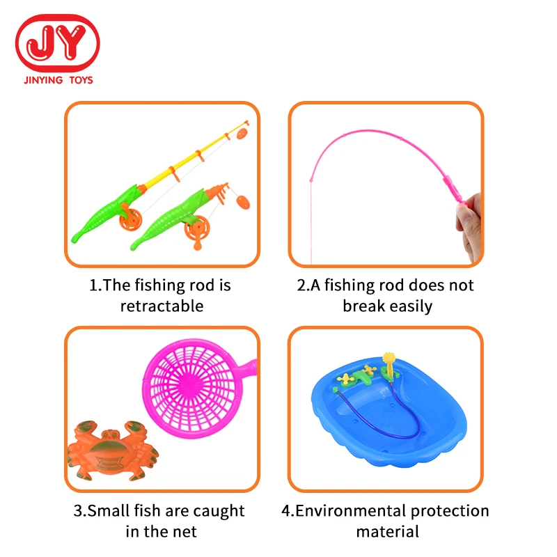 Детские рыболовные игрушки магнитная рыба набор настольных игр уличная