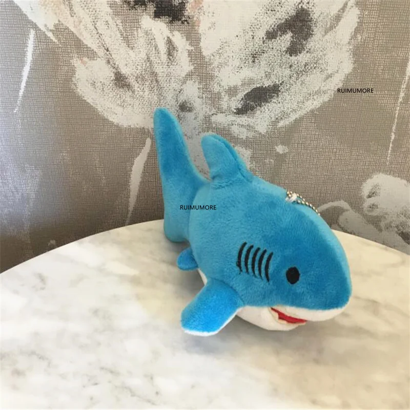 Плюшевая игрушка брелок в виде морского животного акулы размер 5 20 см|Мягкие