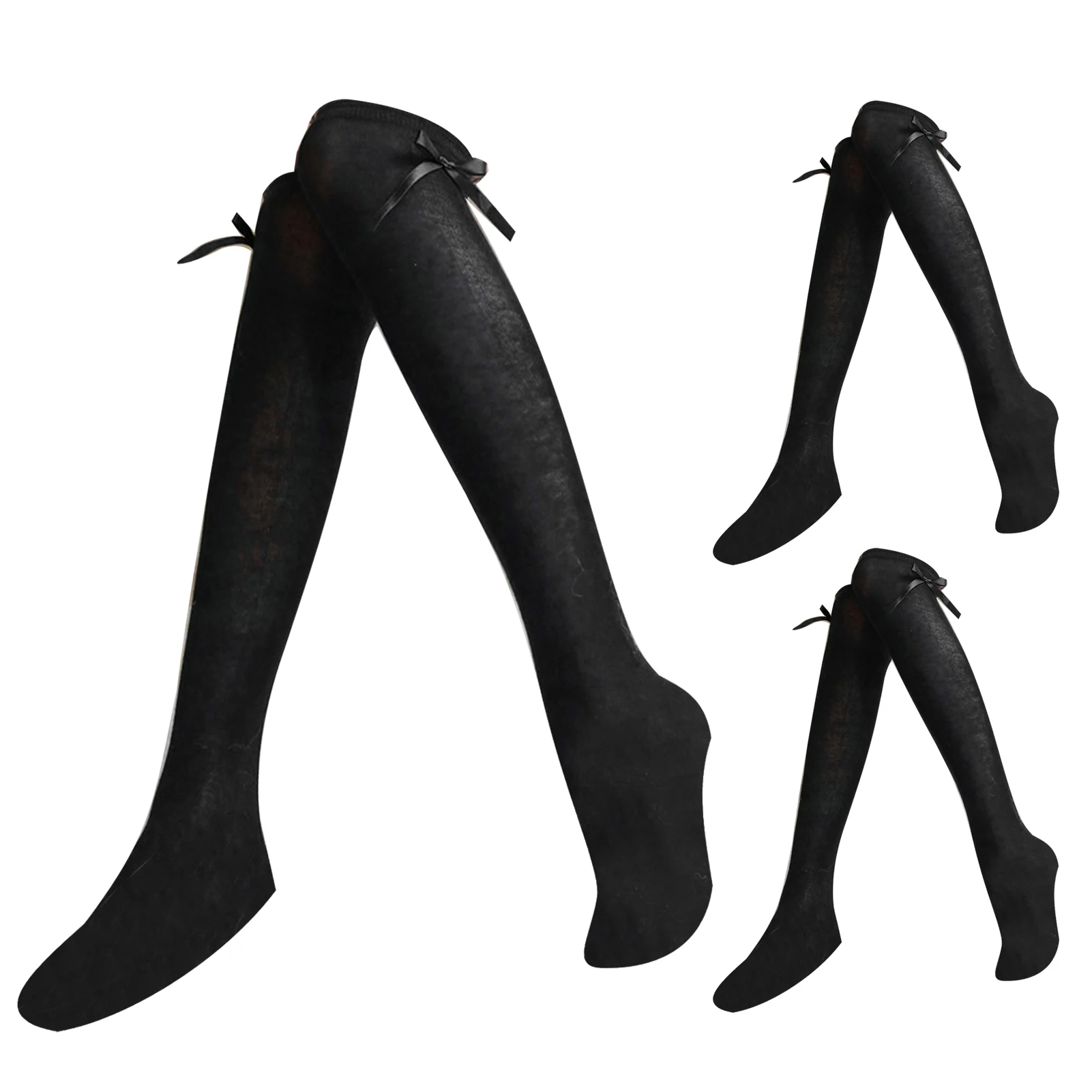 

OLO 2021 Sexy Designer Lace Thigh High Knee Socks Long Socks Women Transparent High Elastic Stockings Sexy Japanese style