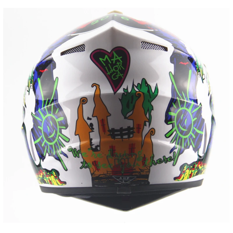 Лидер продаж внедорожные шлемы горные Гонки Горный полный шлем rcycle moto cross casque capacete горные велосипедные шлемы