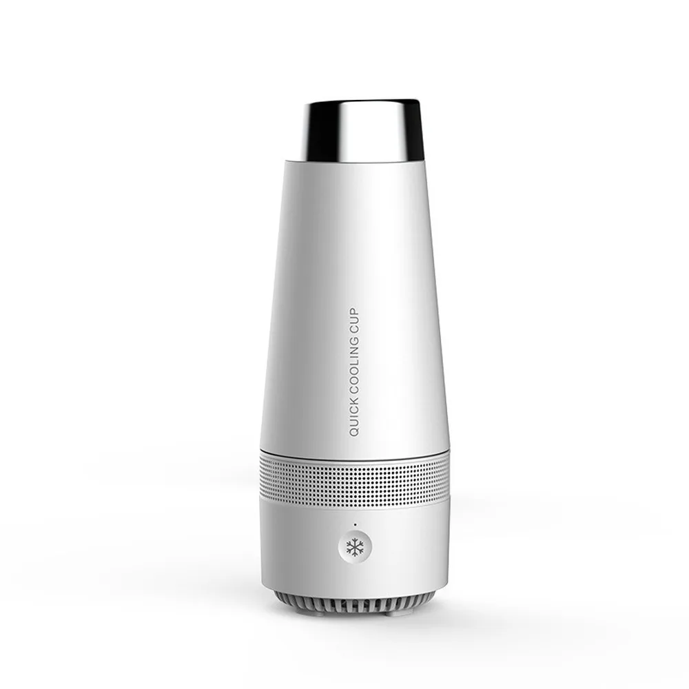 

USB Portable Cold and Warm Cup Fast Cooling Smart Cup Hot and Cold Cup Artifact Home Car Mounted Constant Temperature Vacuum Cup