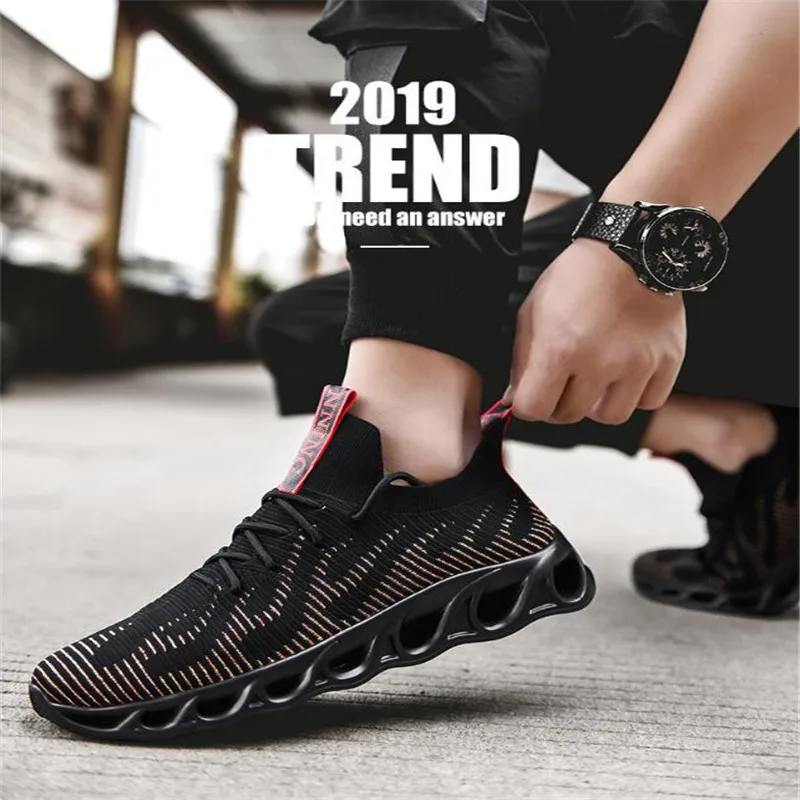 2020 новые сетчатые мужские кроссовки повседневная обувь мужская на шнуровке