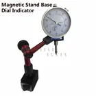 Набор 2 в 1, 10 мм циферблатный индикатор, Магнитная подставка, держатель основания 0-0,8 мм, циферблат тестового индикатора, компаратор для оборудования, калибровочный инструмент