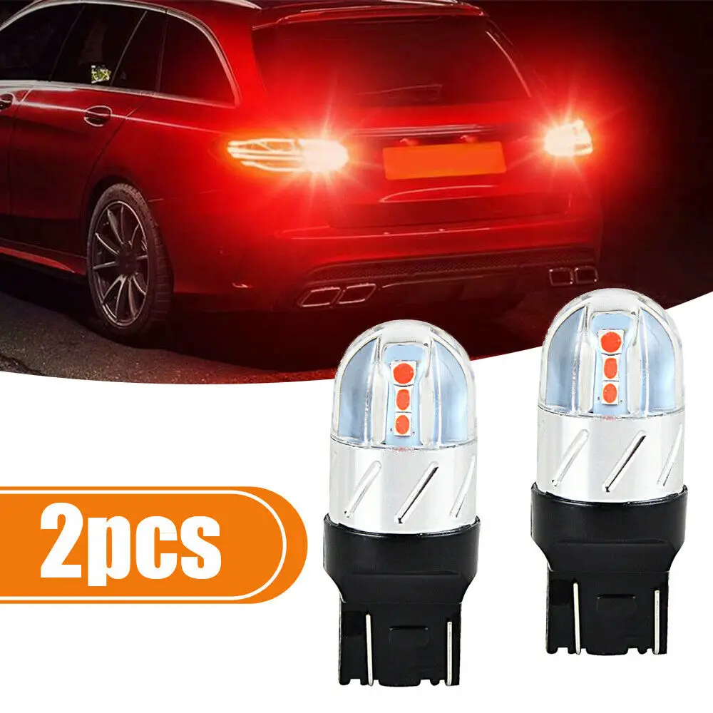 

2 шт., автомобильные светодиодсветодиодный лампы T20 7441 7444 7443