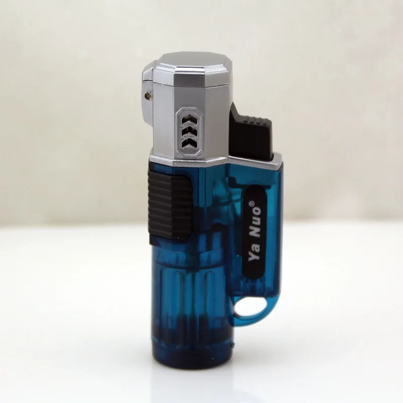 

Single Straight Small Spray Gun Small Welding Torch Plastic Inflatable Gas Lighter Refill Cigar Kitchen Butane Lighters Smoking