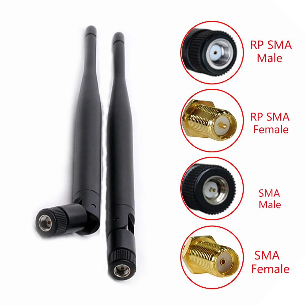 1sets 2.4G antenna 6dbi sma female wlan wifi 2.4ghz antene IPX ipex 1 SMA male pigtail Extension Cable iot module - купить по