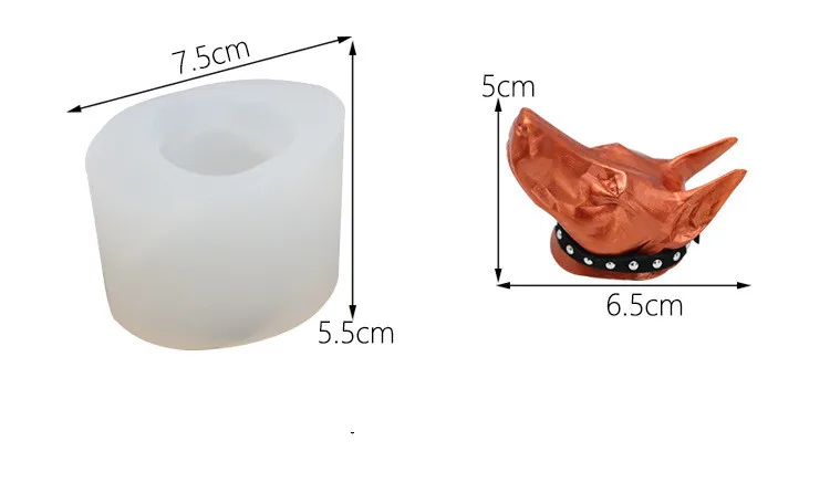 Прохладный голова силиконовая форма для домашних животных торт ко дню рождения