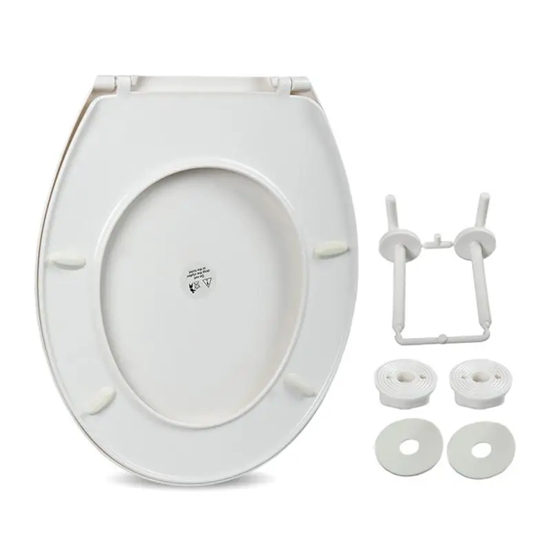 Универсальная утолщенная U-образная крышка для унитаза 18 дюймов креативные узоры