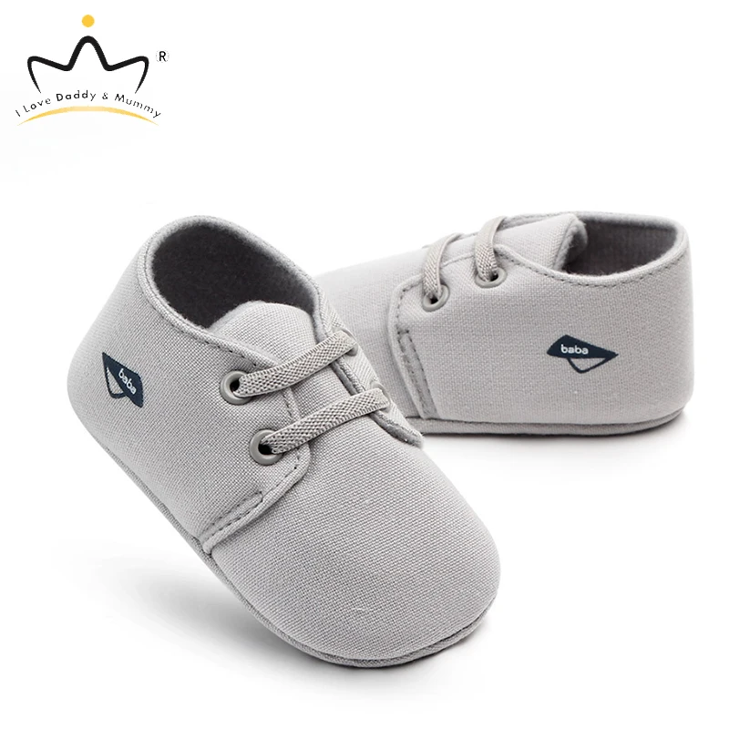Новинка Сезон весна лето Однотонная мягкая хлопковая обувь для маленьких