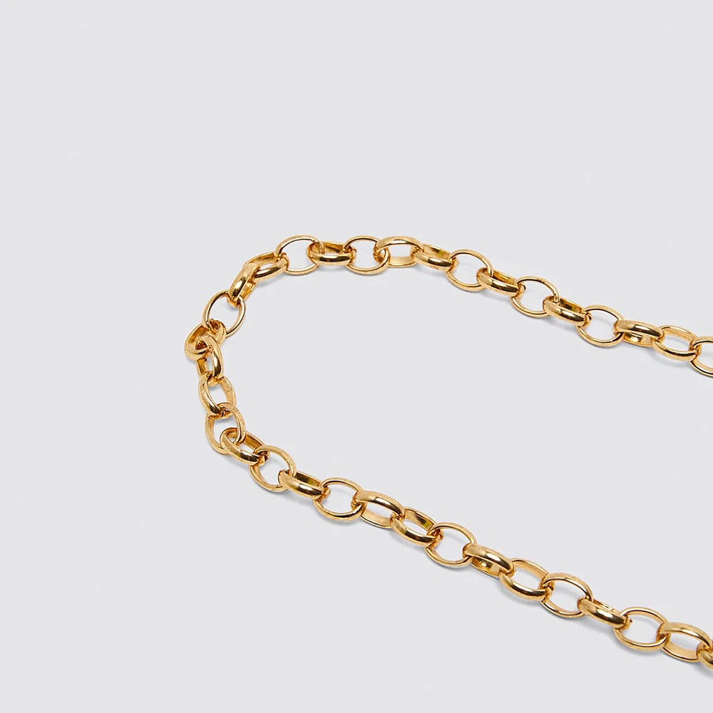 ZA Fashion Pendant Necklace Slide Metal Bohemian Geometric Zinc Alloy Party Nightclub Women's Birthday Gift Clothing Accessories |