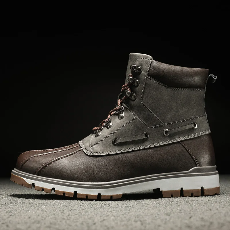 

Men Casual Shoes 2020 Shoes For Men Casual Mens Black Boots Fashion Home Army Winter Leather Men's Sneakers Running