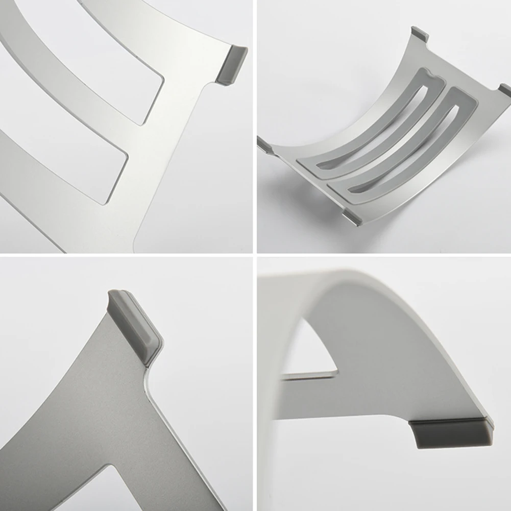 Aluminum Notebook Dual-use Vertical Stand Desktop Mounting Bracket for MacBook Pro Tablet with Vertical Storage Bracket