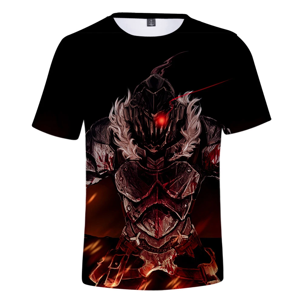 Goblin Slayer японская новая манга 3D футболка с короткими рукавами Новая тренд