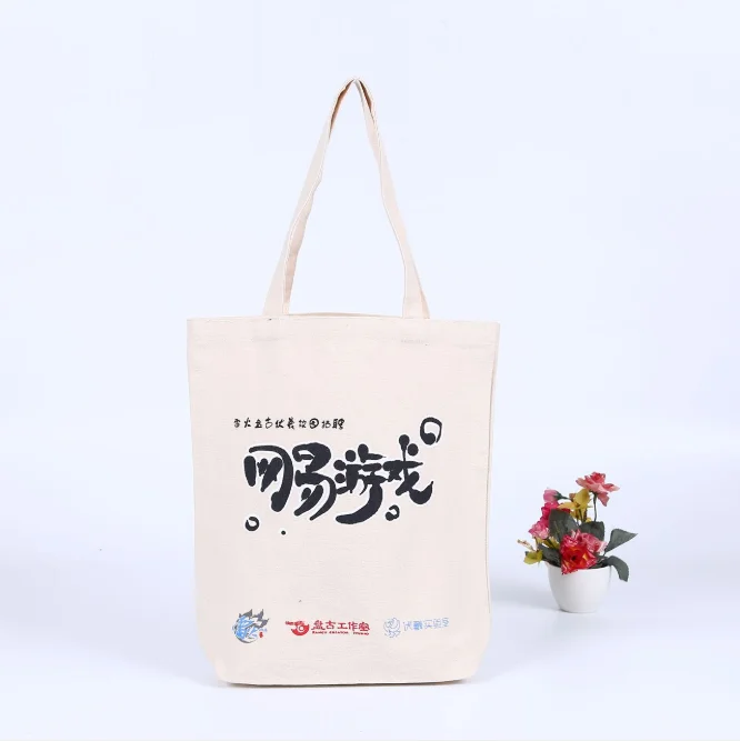 

Women Canvas Shopping Bag Letters Print Female Cotton Cloth Shoulder Bag Eco Handbag Tote Reusable Grocery Shopper Bags