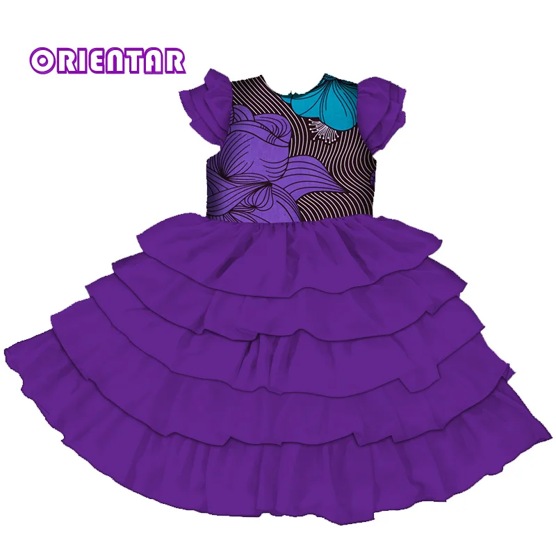 Милые африканские платья для девочек бальное платье с Африканским восковым