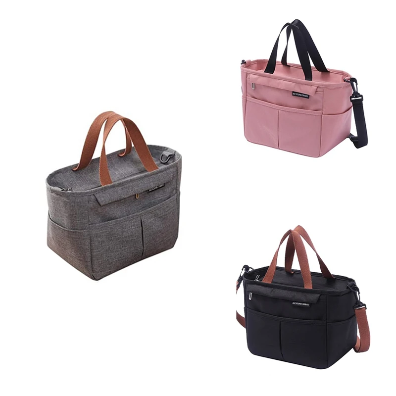 

Insulated Lunch Bag Insulated Oxford Cloth Lunch Box Working Lunch Bag Handle Can Cross Obliquely