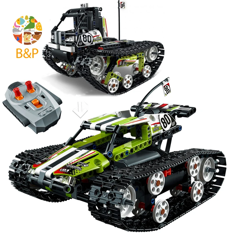 42065 452 шт. Technic серия RC трек дистанционного управления модель гоночной машины