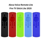 Чехол для пульта дистанционного управления для Amazon Alexa Fire TV Stick Lite, защитный чехол, светящийся силиконовый защитный чехол