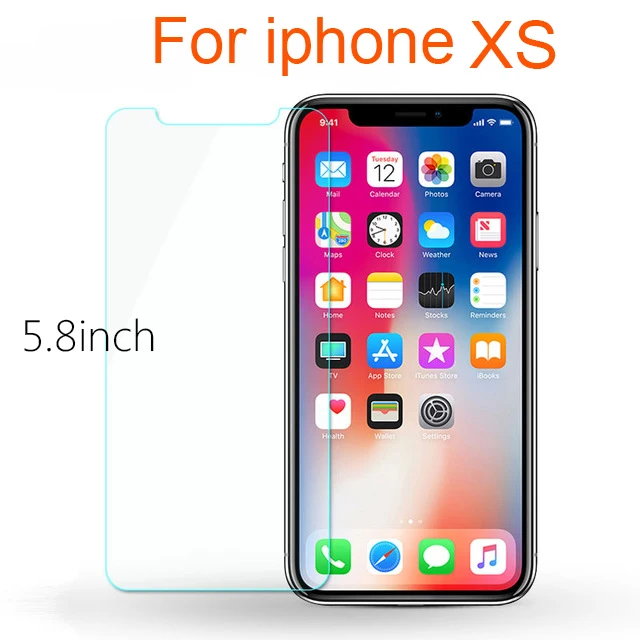 10 шт./партия 5 шт. 3 Закаленное стекло для iPhone 11 Pro X XS MAX 6 6s 7 8 Plus 4 4S 5 5S SE 5C Защитная пленка для экрана - Цвет: For iPhone XS