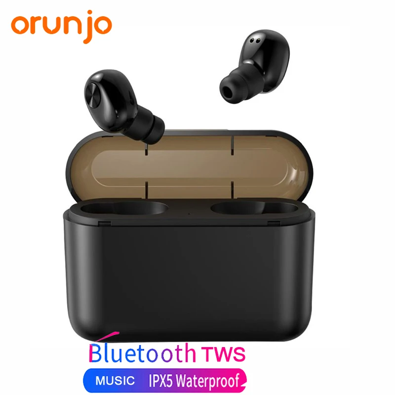 Orunjo BL1 TWS Mini Bluetooth 5 0 беспроводные наушники стерео спортивные гарнитура с