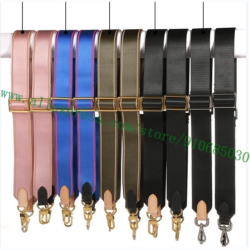 Top Quality Adjustable Smooth Fabric Bag Strap For MULTI POCHETTE Lady Handbag Women Bumbag Belt 8 Colors Option