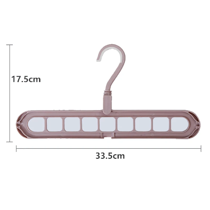

9 Holes Folding Clothes Hangers For Clothes Drying Rack Multi-function Clothes Rack Closet Organizer Drawer Storage Organizer
