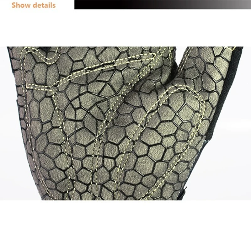 Перчатки велосипедные для мужчин и женщин дышащие Нескользящие Митенки на