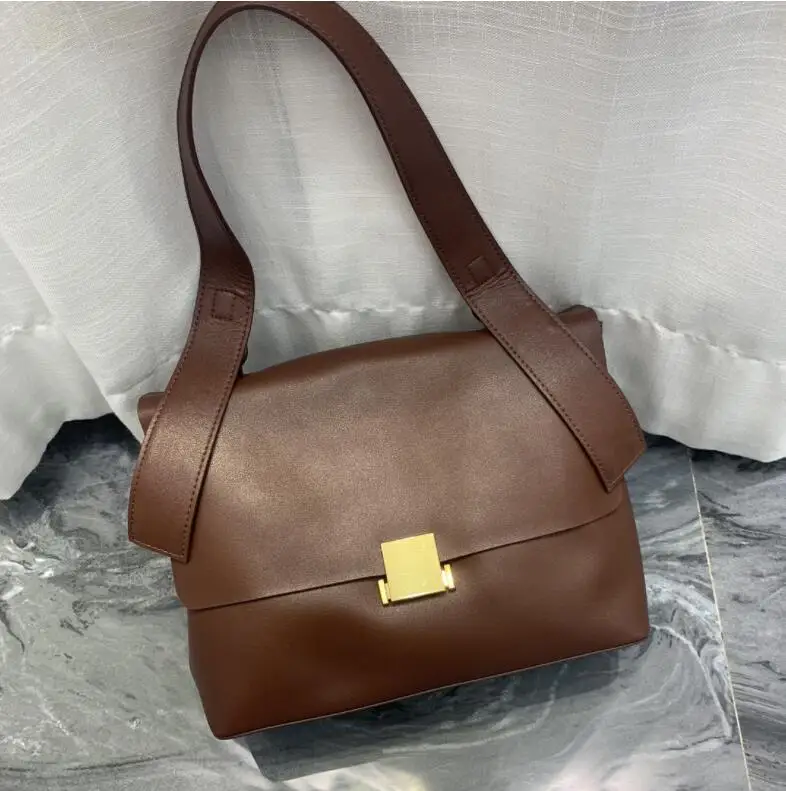 

Vintage Genuine Leather Women Single Shoulder Bag Crossbody Bags for Women Luxury Handbags Women Bags Designer Bolsas De Mujer