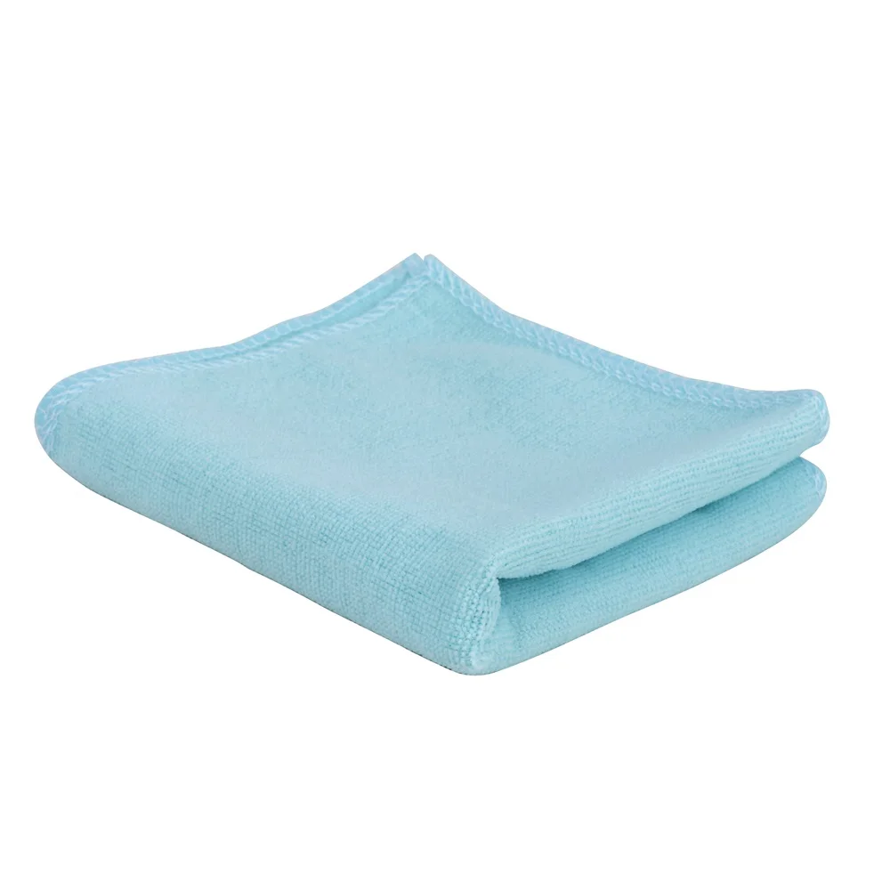 Blue-5pc 5 шт. Впитывающее детское полотенце из микрофибры, полотенце для рук, Хлопковое полотенце для взрослых, детские полотенца для рук, быстросохнущее полотенце для ванной и кухни - Цвет: Blue-5pc