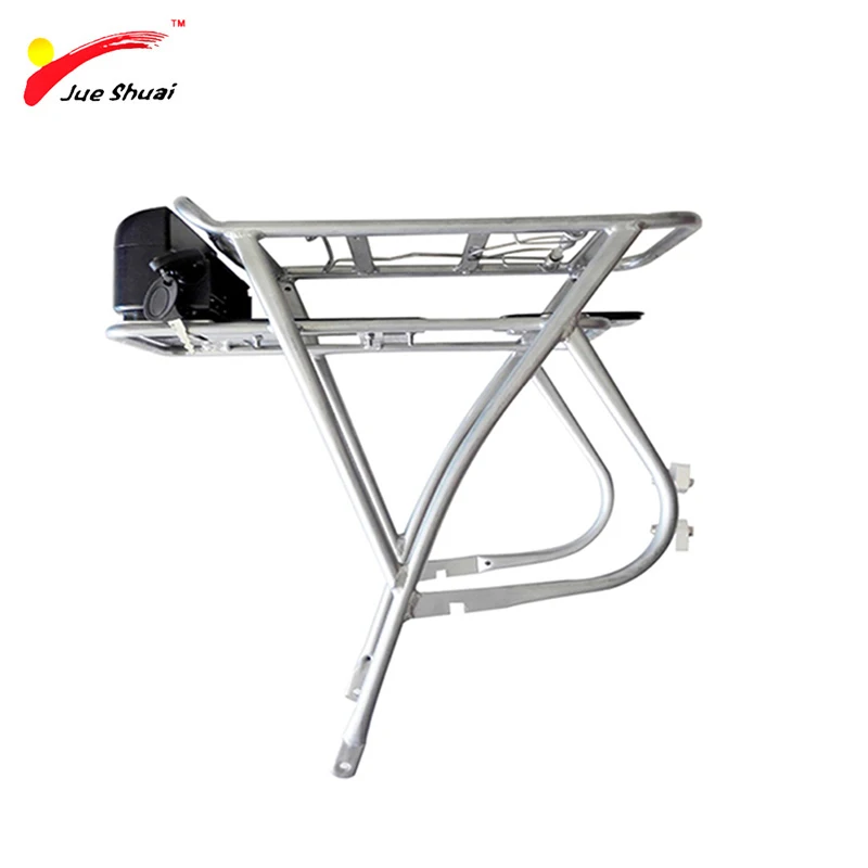 

Bicycle Road Bike Racks Rear for E Bike Battery Adjustable Double Layer Luggage Carrier Electric Bicycle eBike 26" 700C
