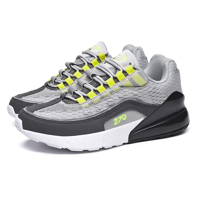 Серый Tenis Masculino теннисные туфли для мужчин дышащие спортивные кроссовки мужские теннисные тренировочные туфли стабильность спортивная ходьба обувь - Цвет: Серый