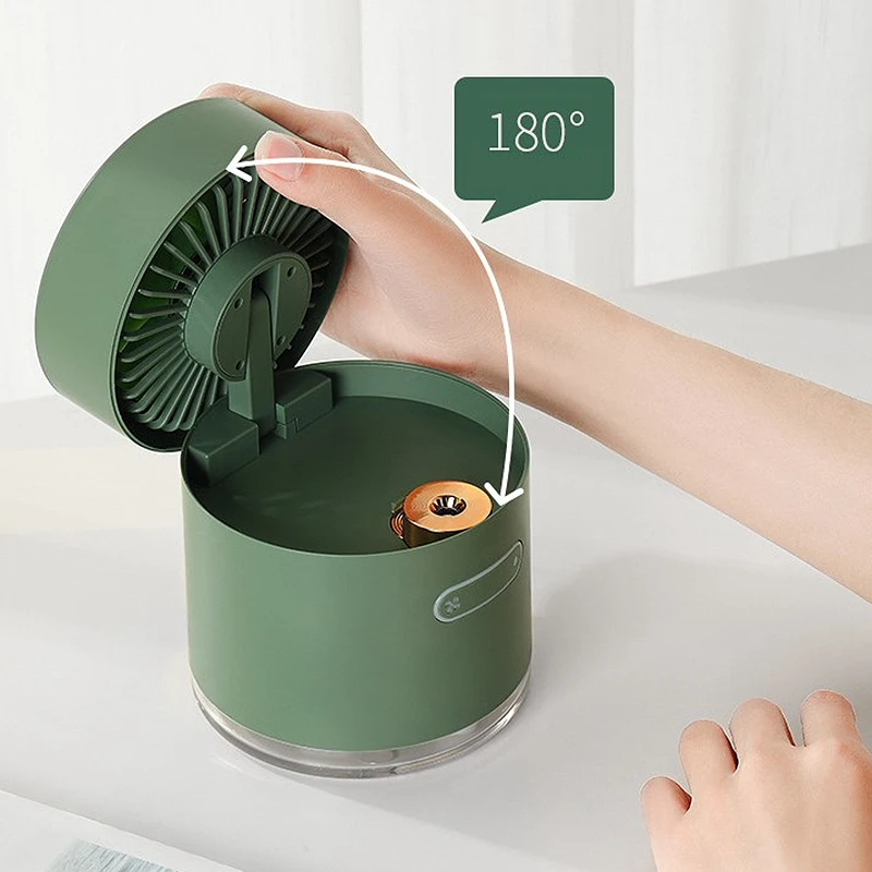 Настольный вентилятор-распылитель с USB складной мини-кулер | Бытовая техника