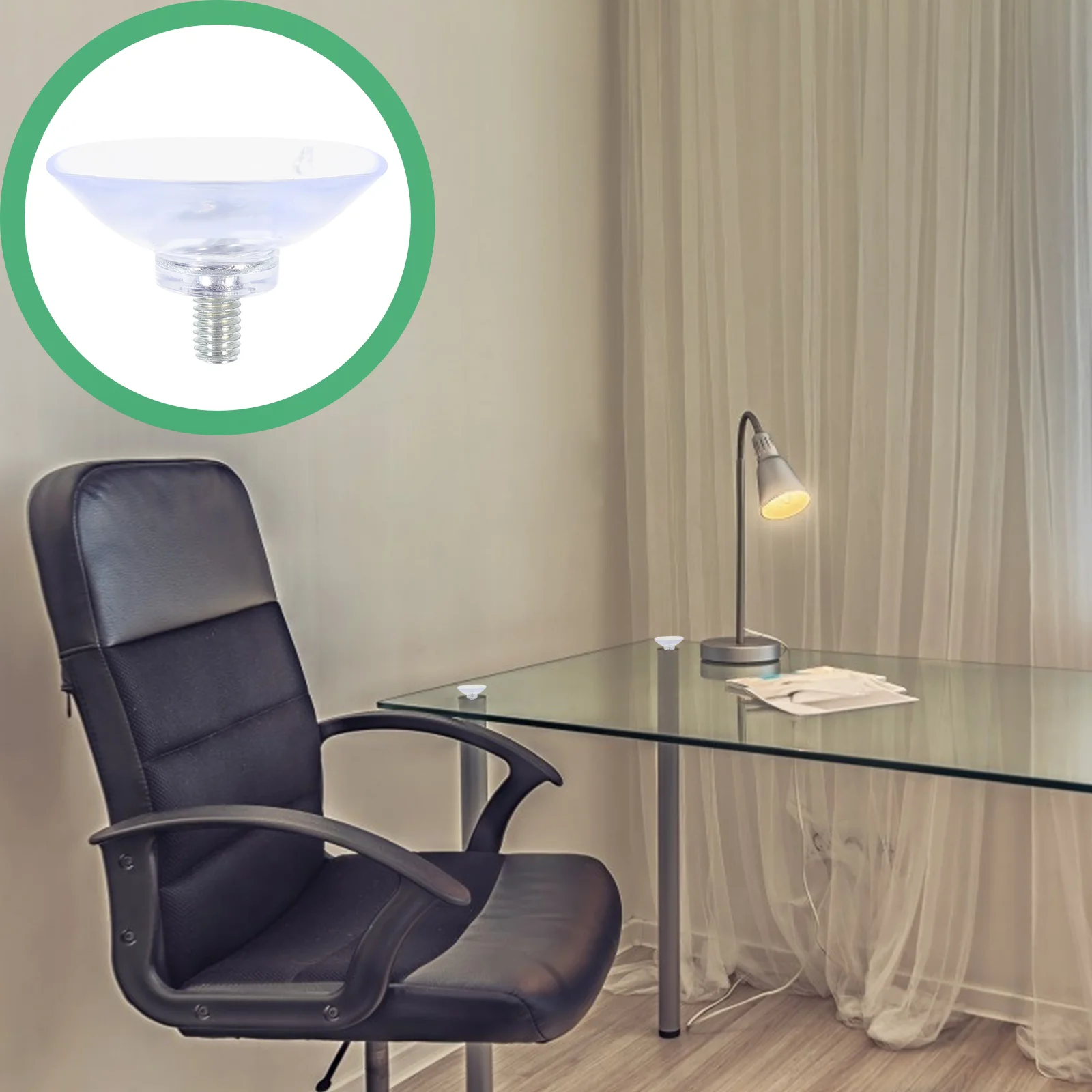 

1 комплект, прозрачная винтовая присоска с гайками для стеклянного стола