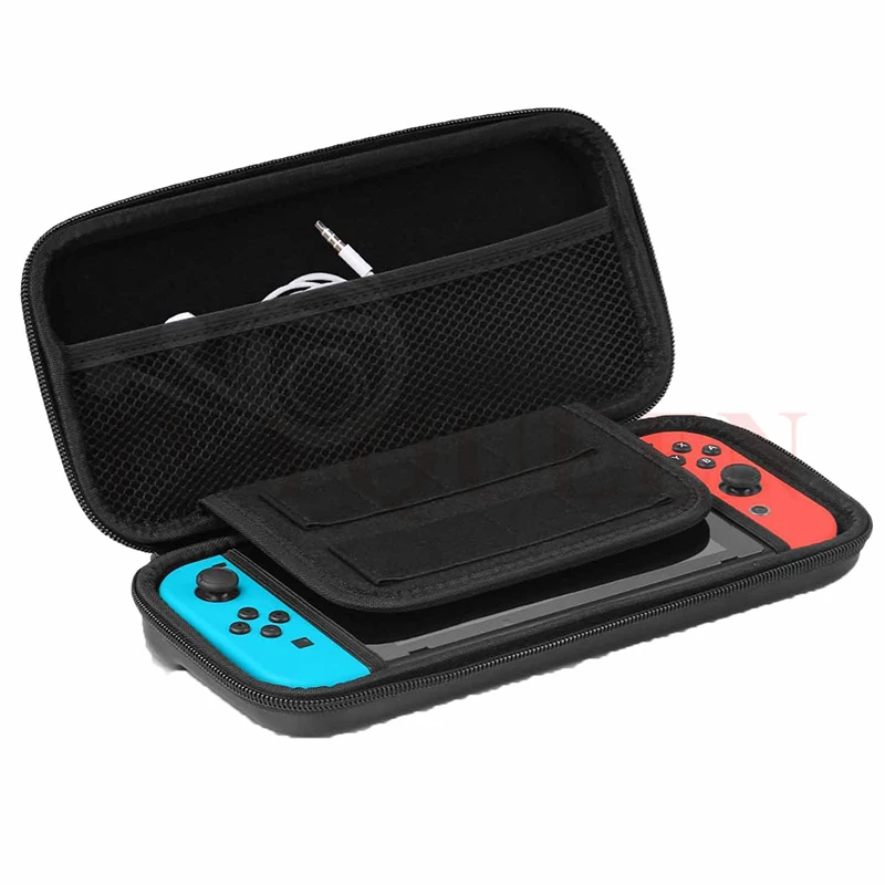 7 in 1 Storage Bag Cover for Nintend Switch NS Console Tempered Glass Screen Protector + Controller Silicone Case Skin r57 | Электроника