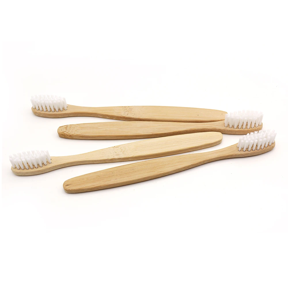 12 Packs Child Toothbrush Kids Soft Bristle Environmental Wood Bamboo Soft-Bristle Fibre | Красота и здоровье
